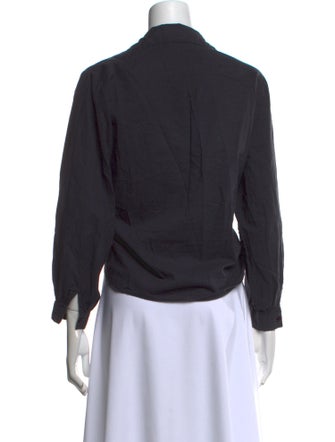 Gimaguas V-Neck Long Sleeve Crop Top