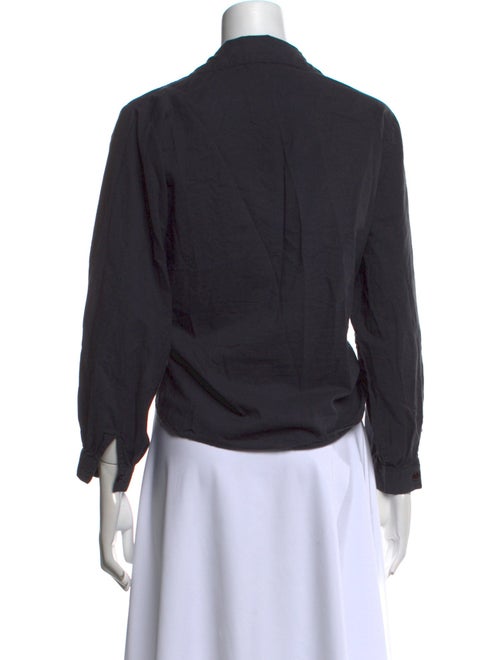 Gimaguas V-Neck Long Sleeve Crop Top