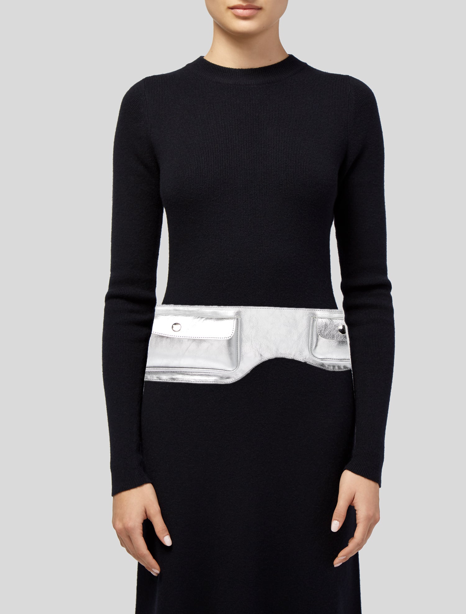 Gimaguas Patent Leather Belt Bag