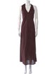 Gimaguas V-Neck Long Dress