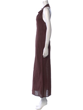 Gimaguas V-Neck Long Dress