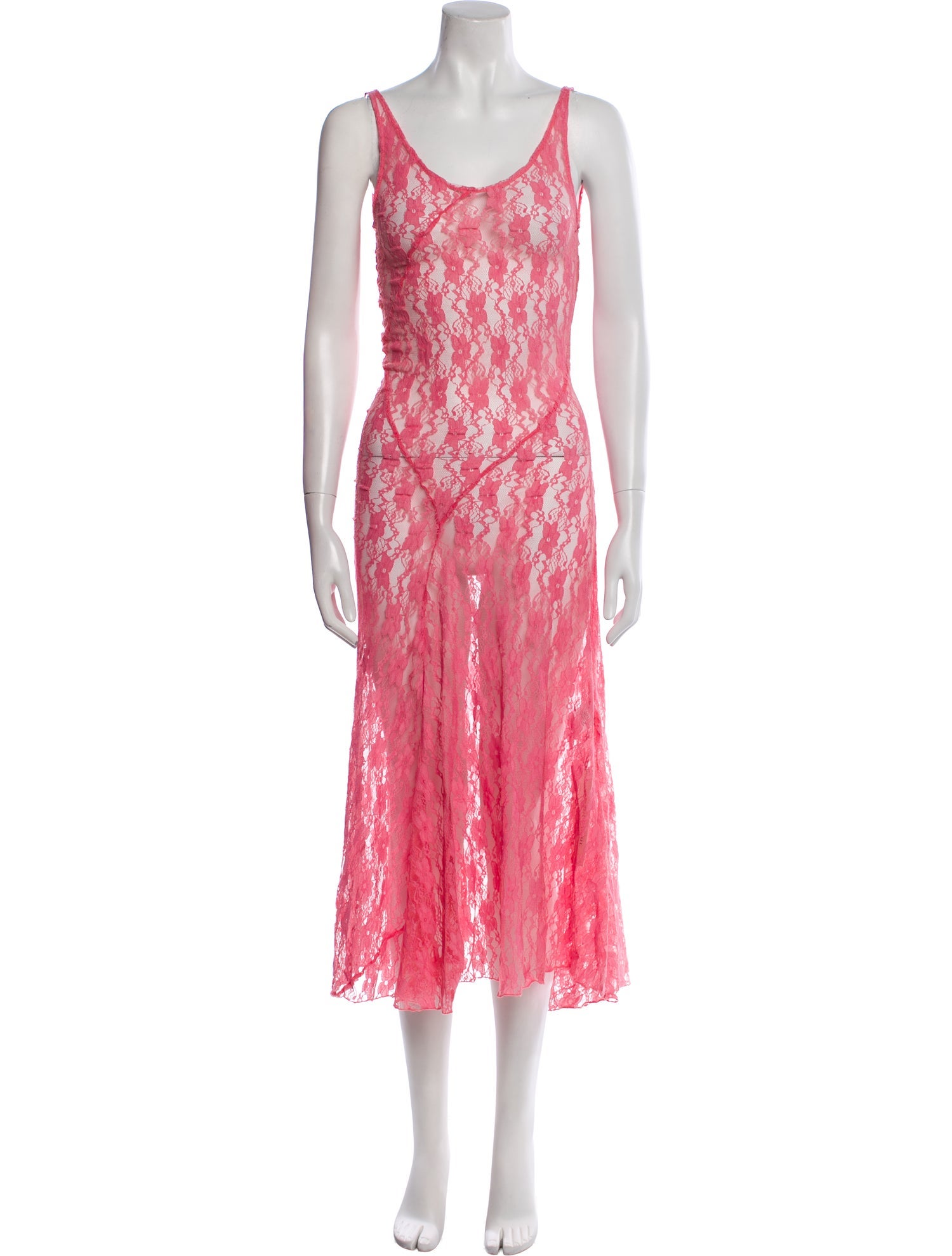 Gimaguas Lace Pattern Long Dress w/ Tags