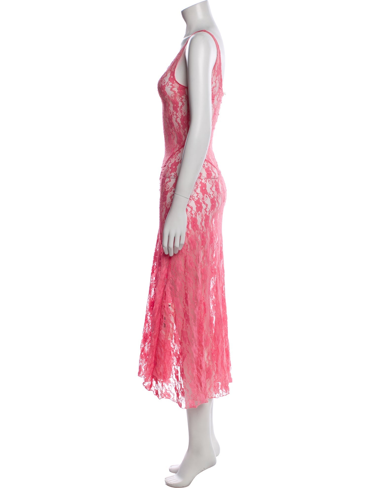 Gimaguas Lace Pattern Long Dress w/ Tags