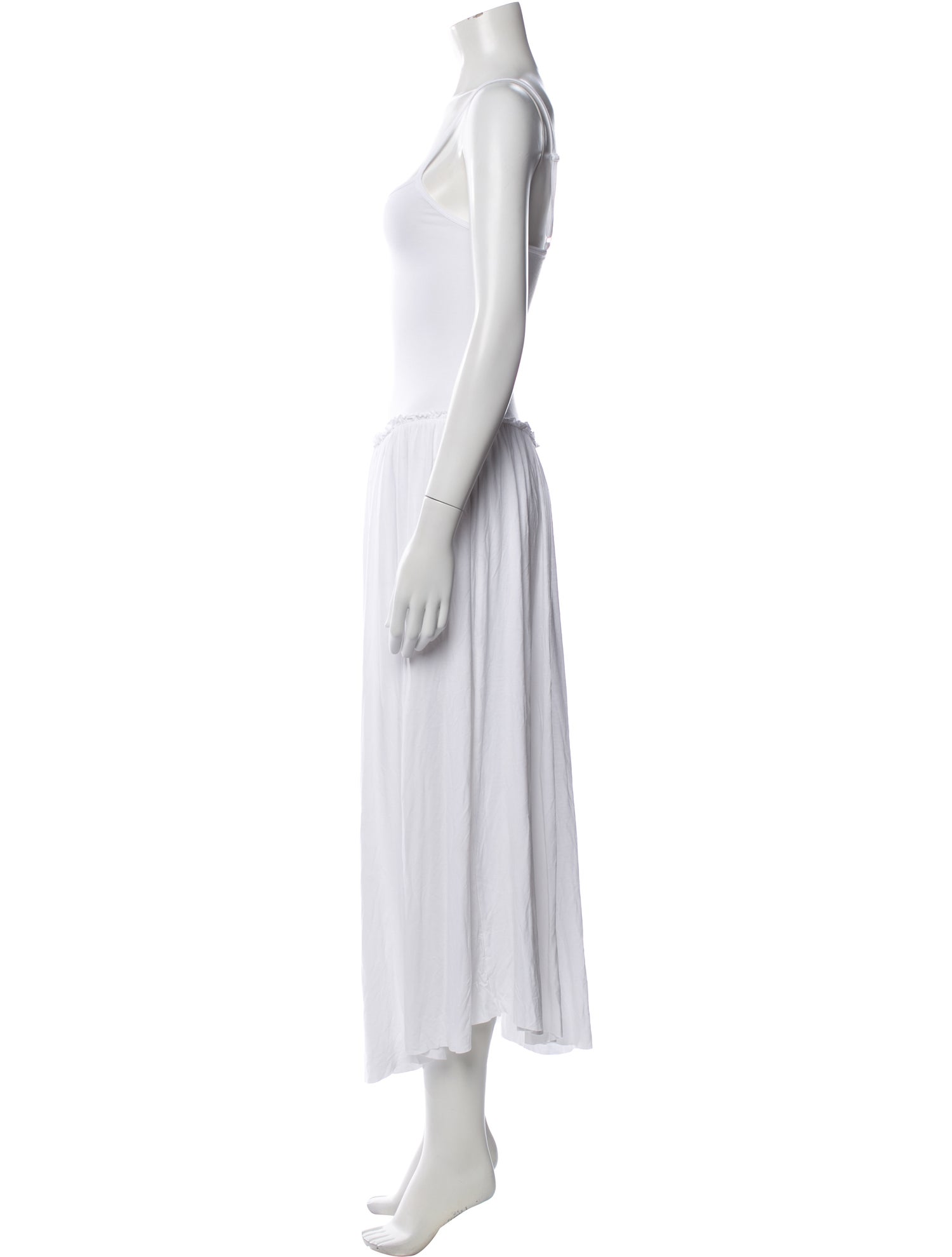Gimaguas Crew Neck Long Dress