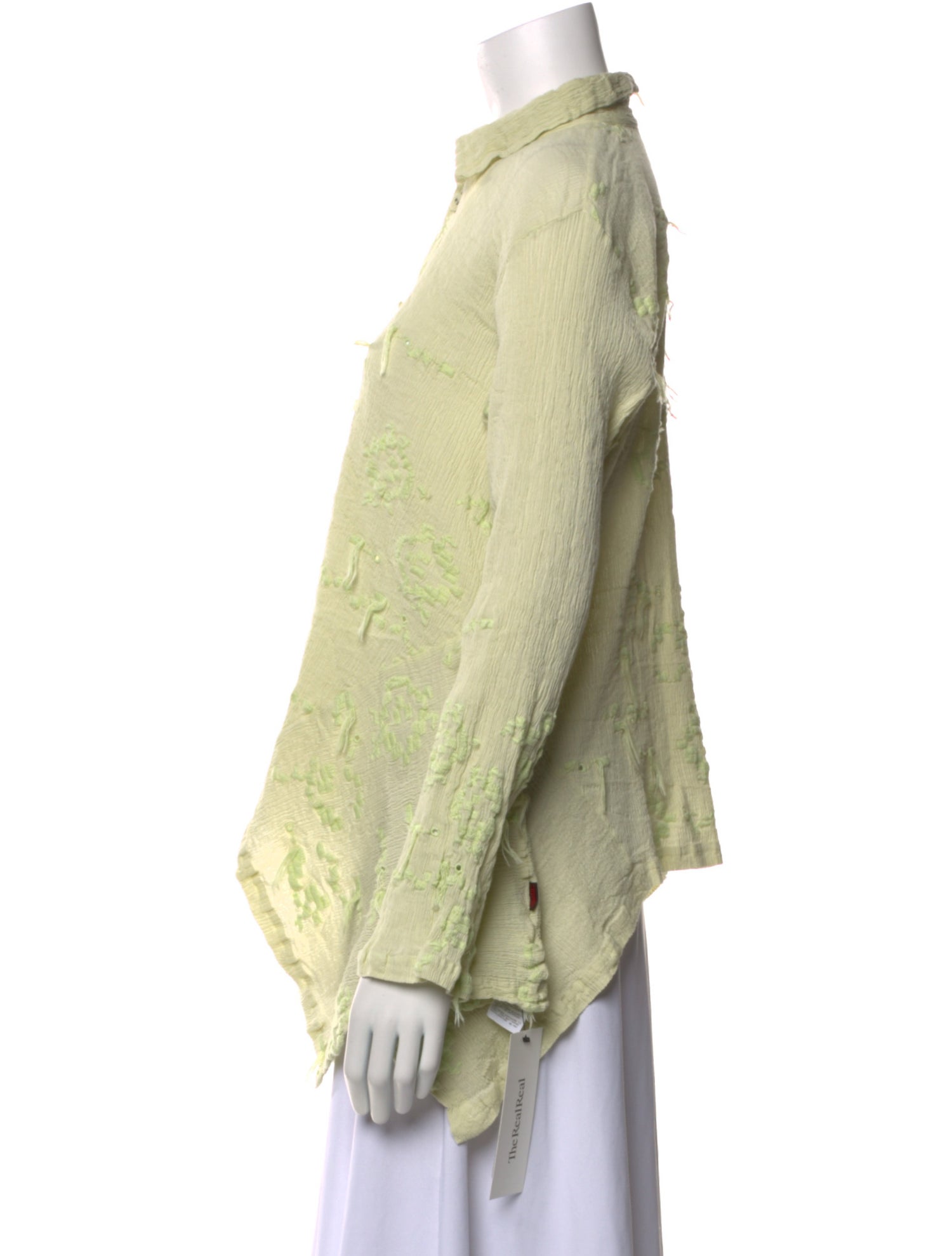 HaaT Long Sleeve Button-Up Top