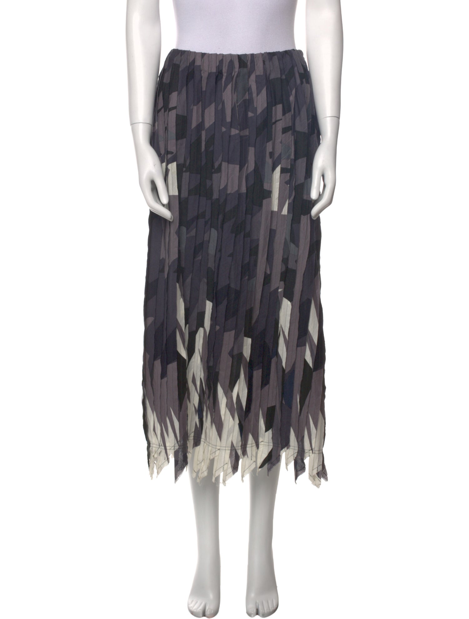 HaaT Printed Midi Length Skirt