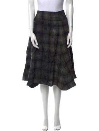 HaaT Wool Knee-Length Skirt