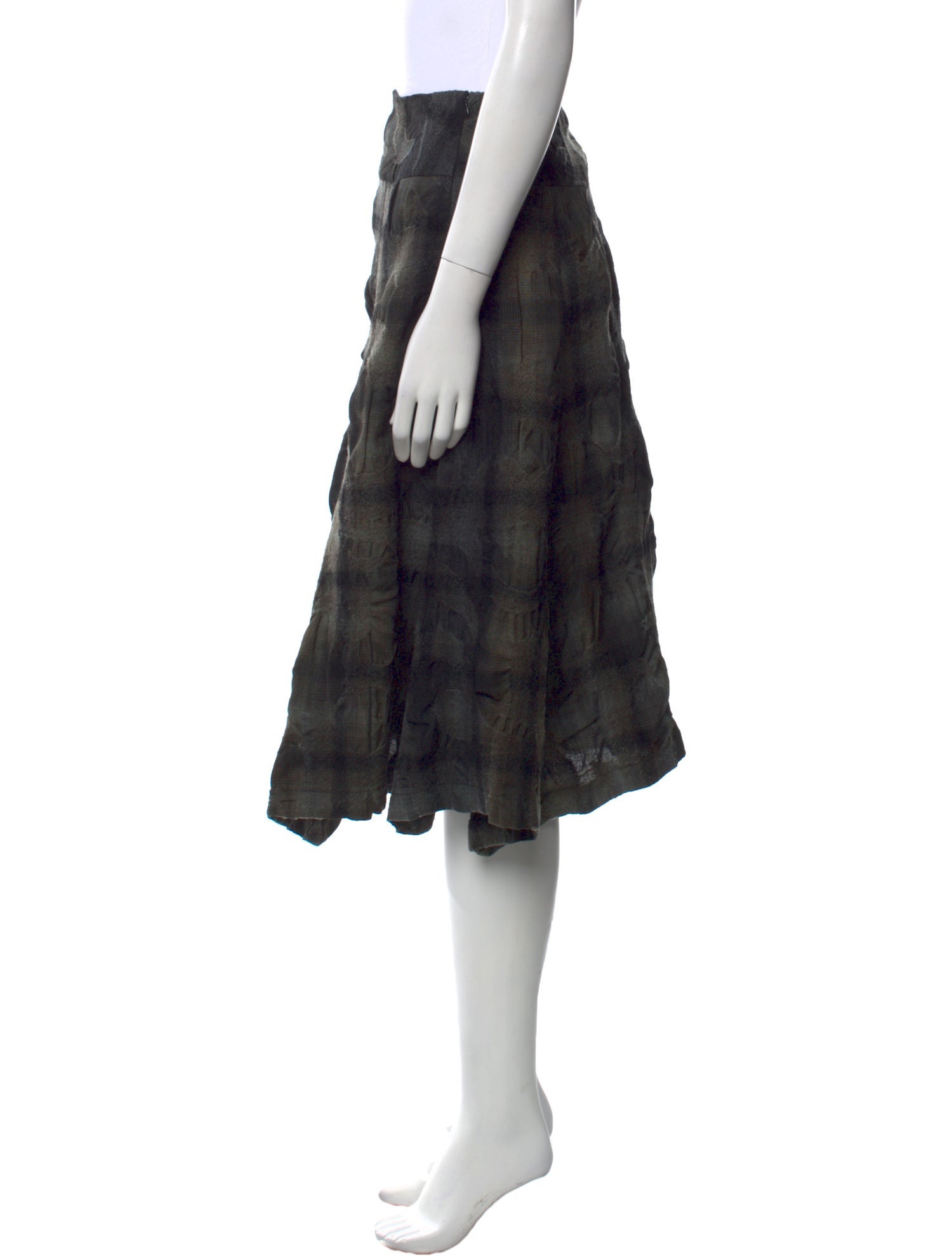 HaaT Wool Knee-Length Skirt