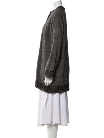 HaaT Wool Striped Coat