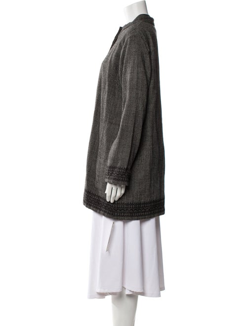 HaaT Wool Striped Coat