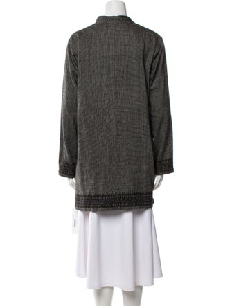 HaaT Wool Striped Coat