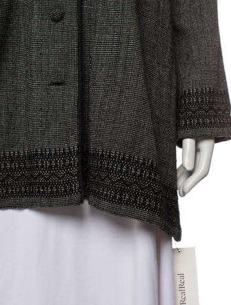 HaaT Wool Striped Coat