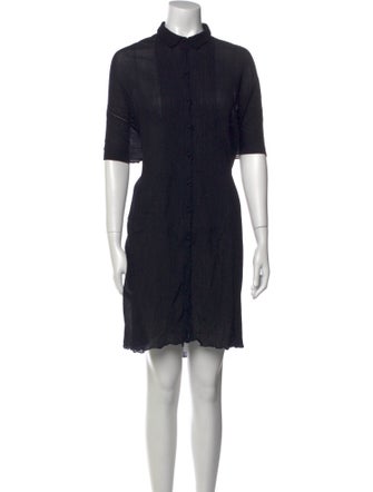 HaaT Mock Neck Knee-Length Dress