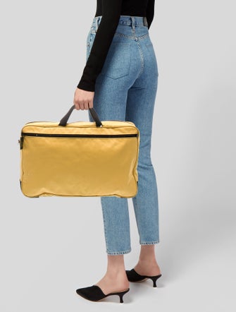 Hervé Chapelier Canvas Weekender Bag