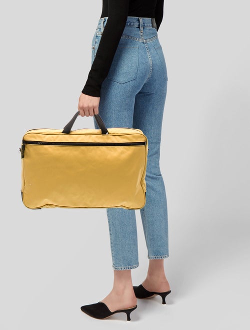 Hervé Chapelier Canvas Weekender Bag