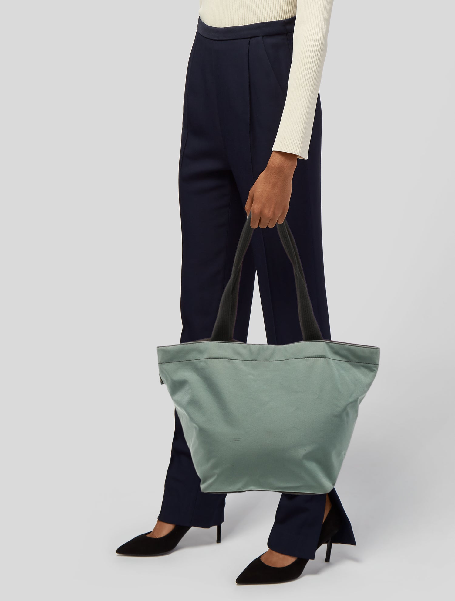 Hervé Chapelier Nylon Tote