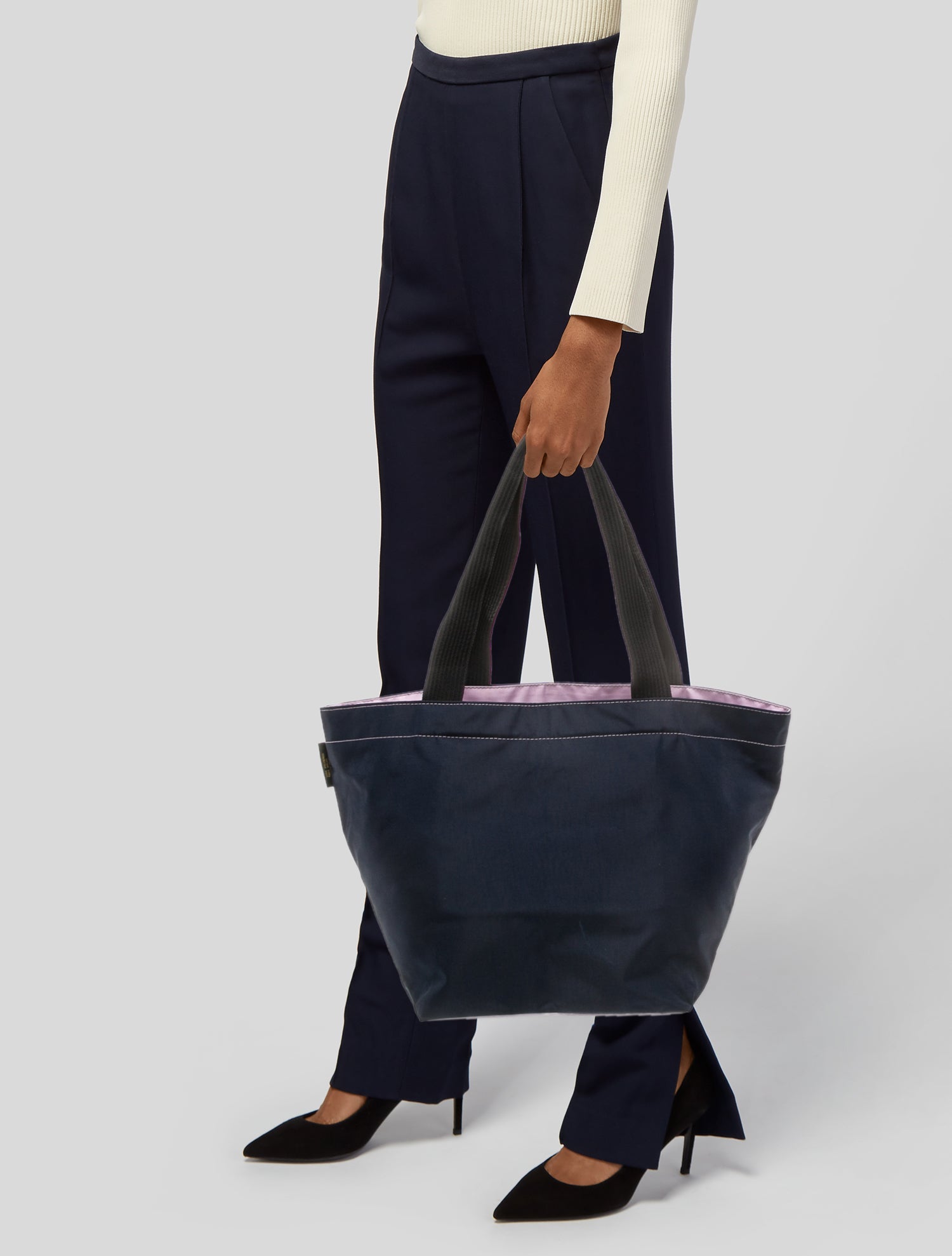 Hervé Chapelier Nylon Tote