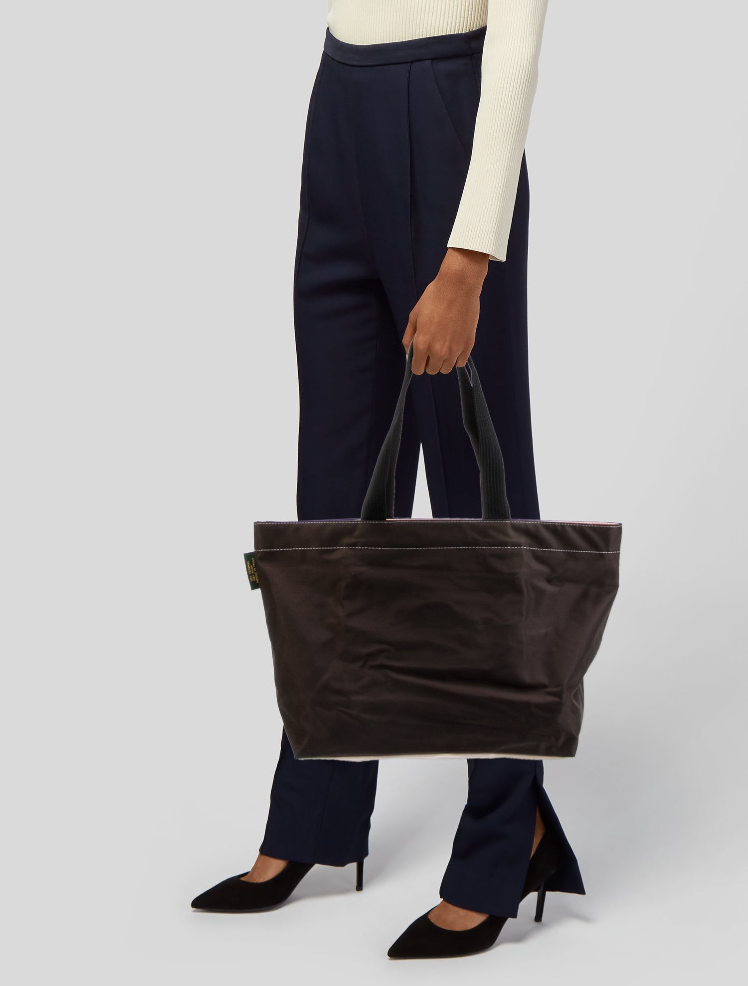 Hervé Chapelier Nylon Tote