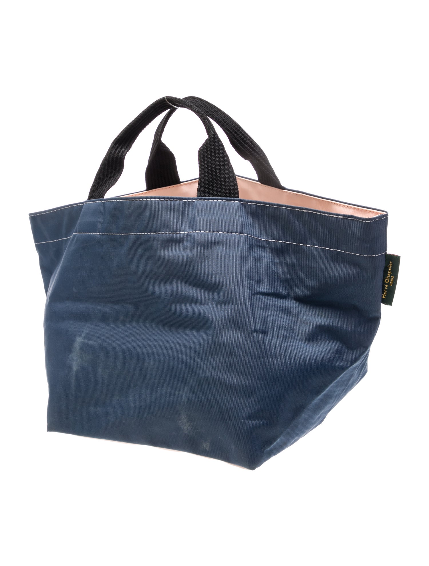 Hervé Chapelier Nylon Weekender Bag - Blue Totes, Handbags