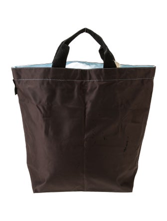 Hervé Chapelier Nylon Top Handle Bag