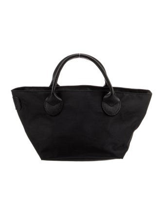 Hervé Chapelier Nylon Top Handle Bag
