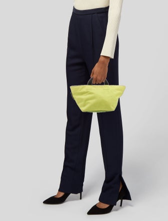 Hervé Chapelier Nylon Top Handle Bag