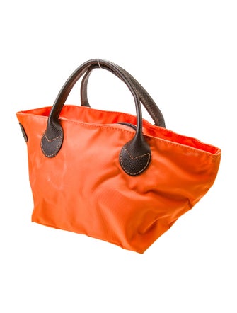Hervé Chapelier Nylon Top Handle Bag