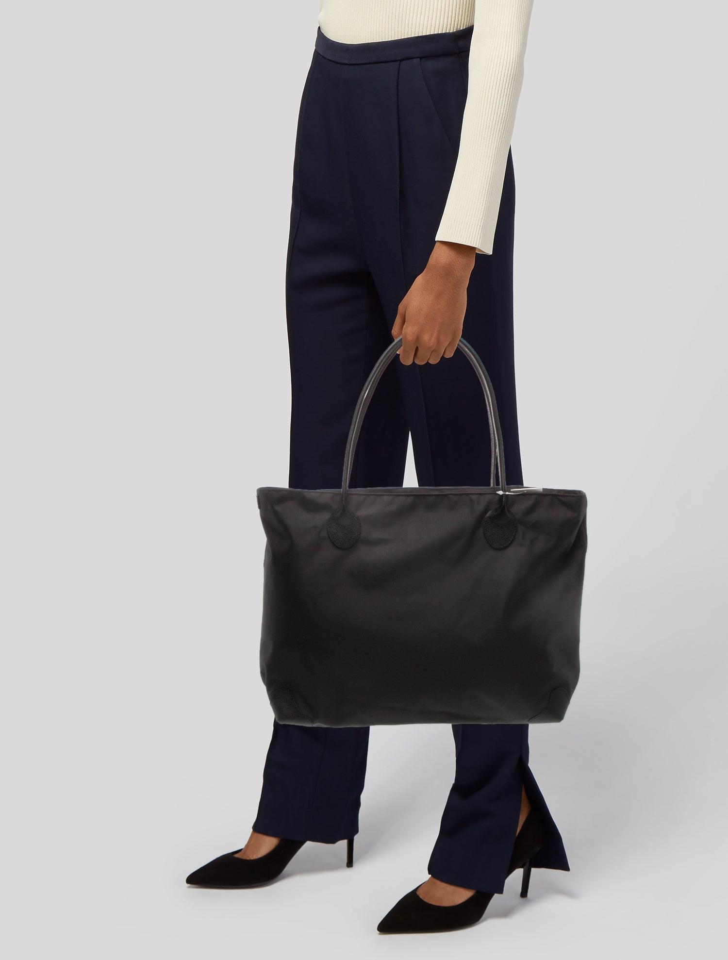Hervé Chapelier Nylon Tote