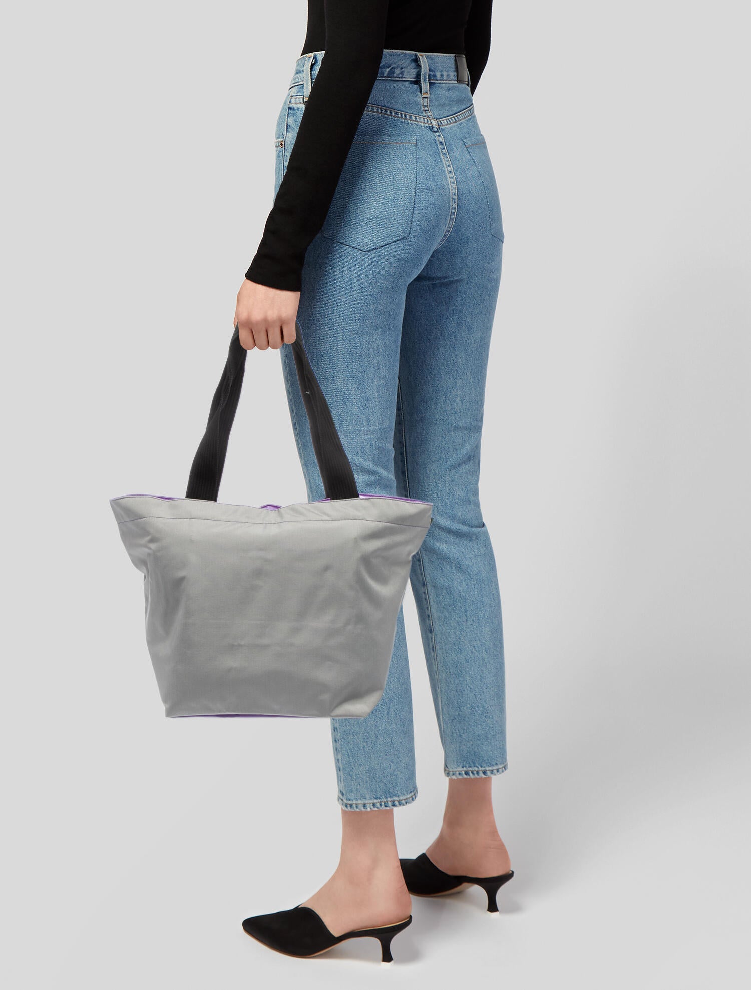 Hervé Chapelier Nylon Tote