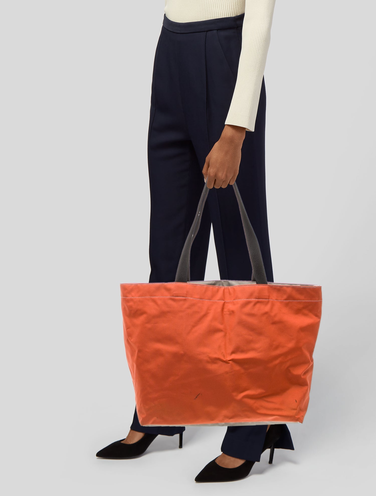 Hervé Chapelier Nylon Tote