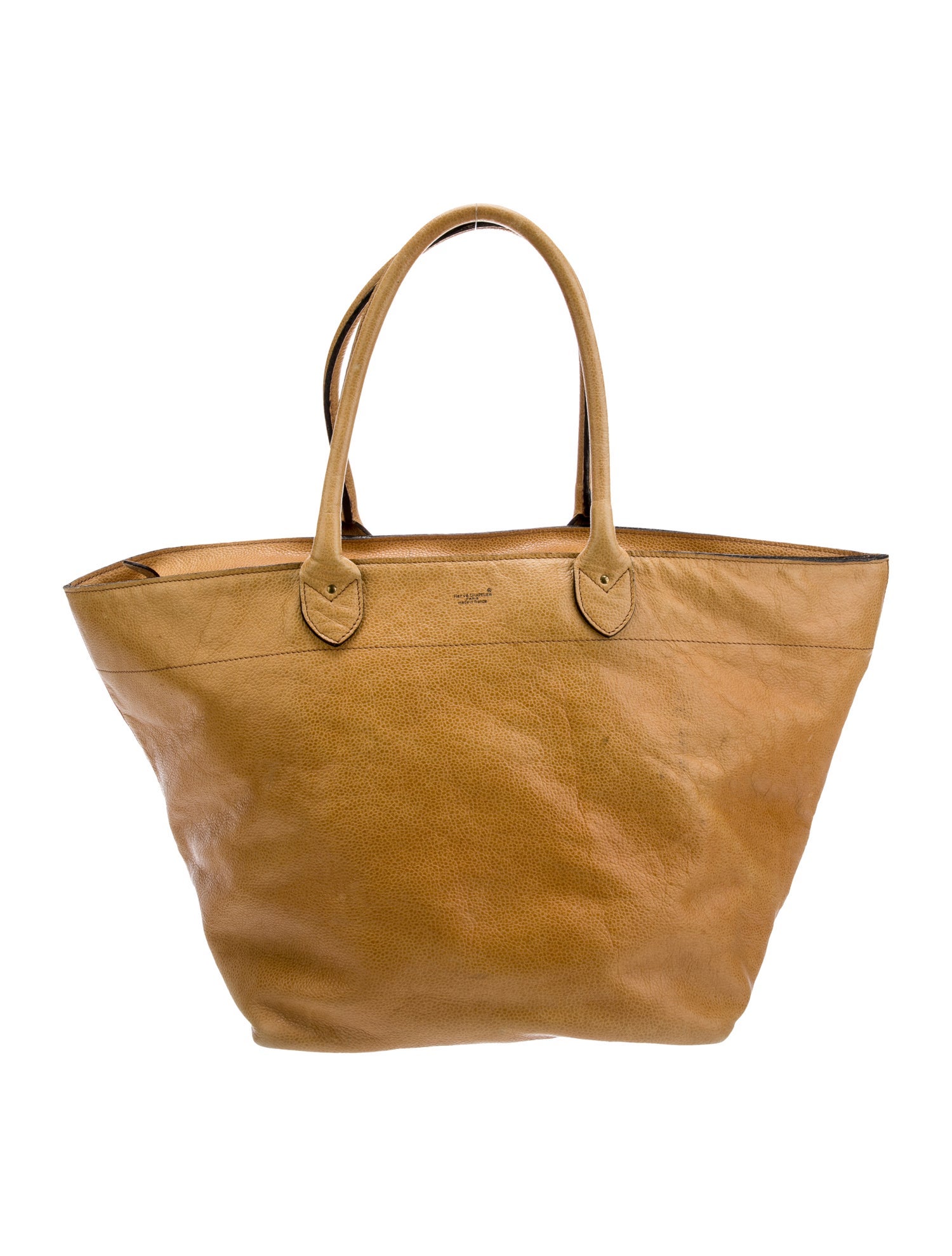 Hervé Chapelier Leather Tote