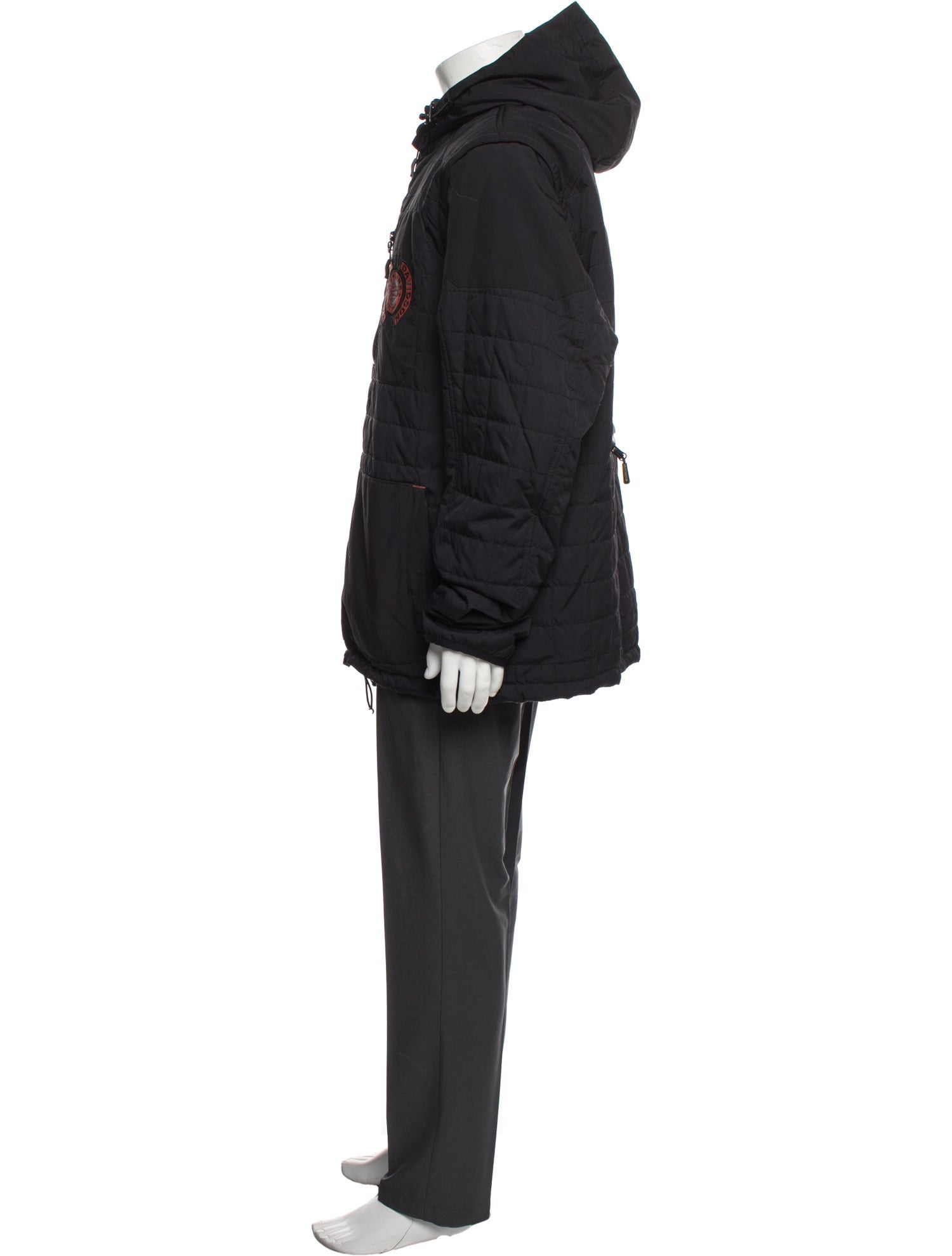 Harley Davidson Graphic Print Parka