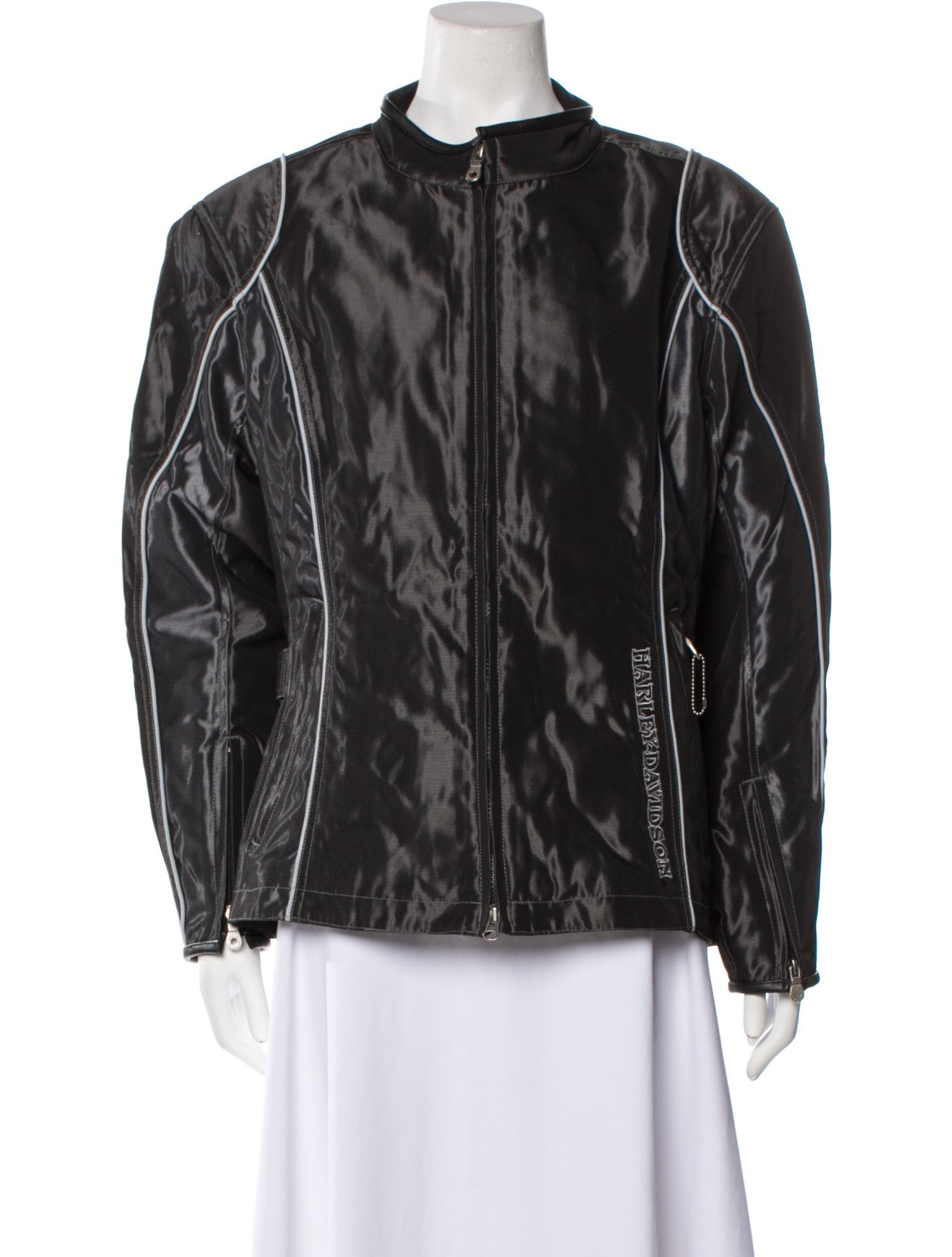 Harley Davidson Vintage Faux Fur Jacket