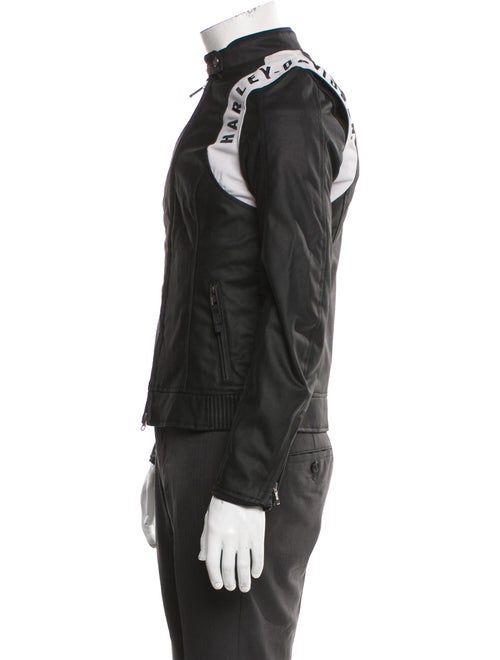 Harley Davidson Graphic Print Bomber Jacket