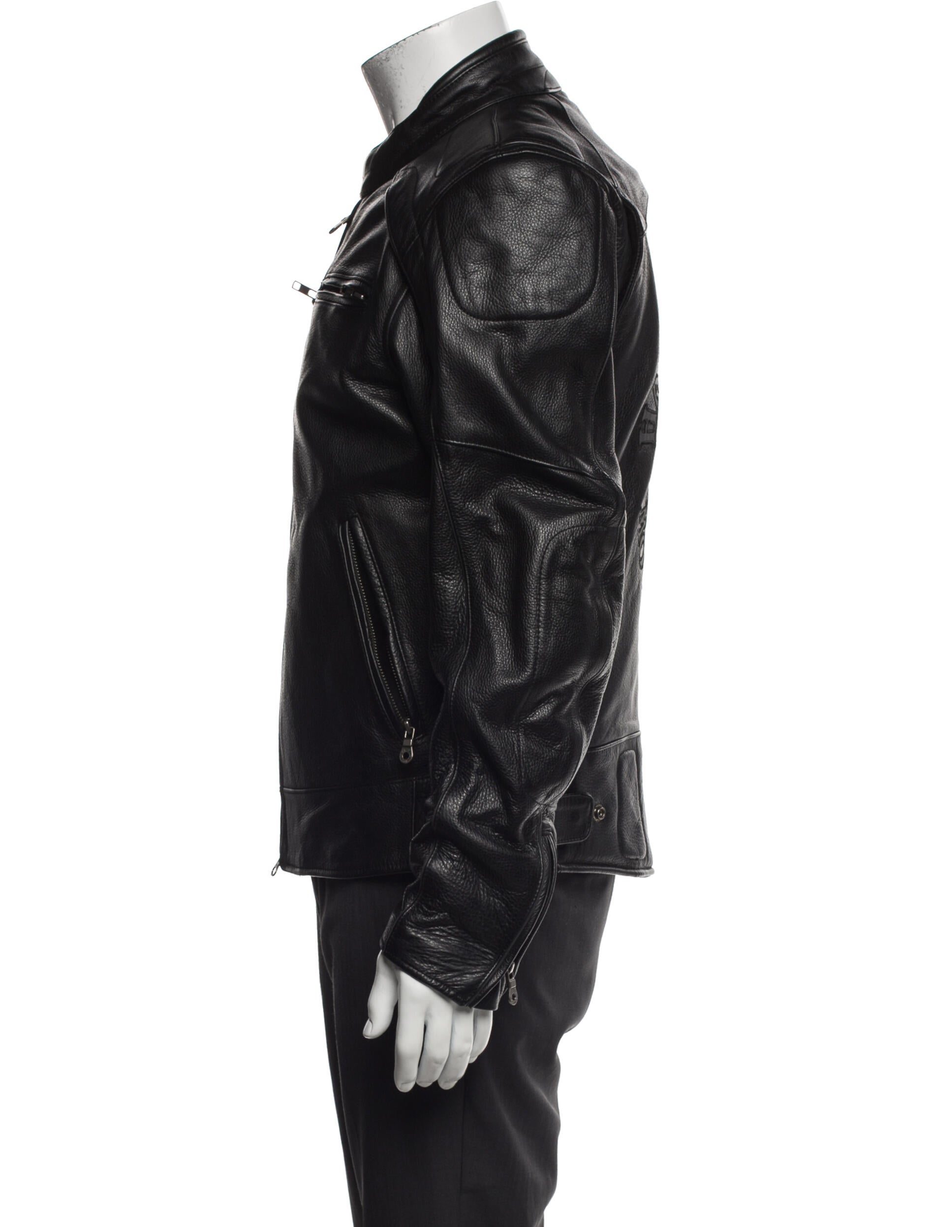 Harley Davidson Vintage Leather Moto Jacket