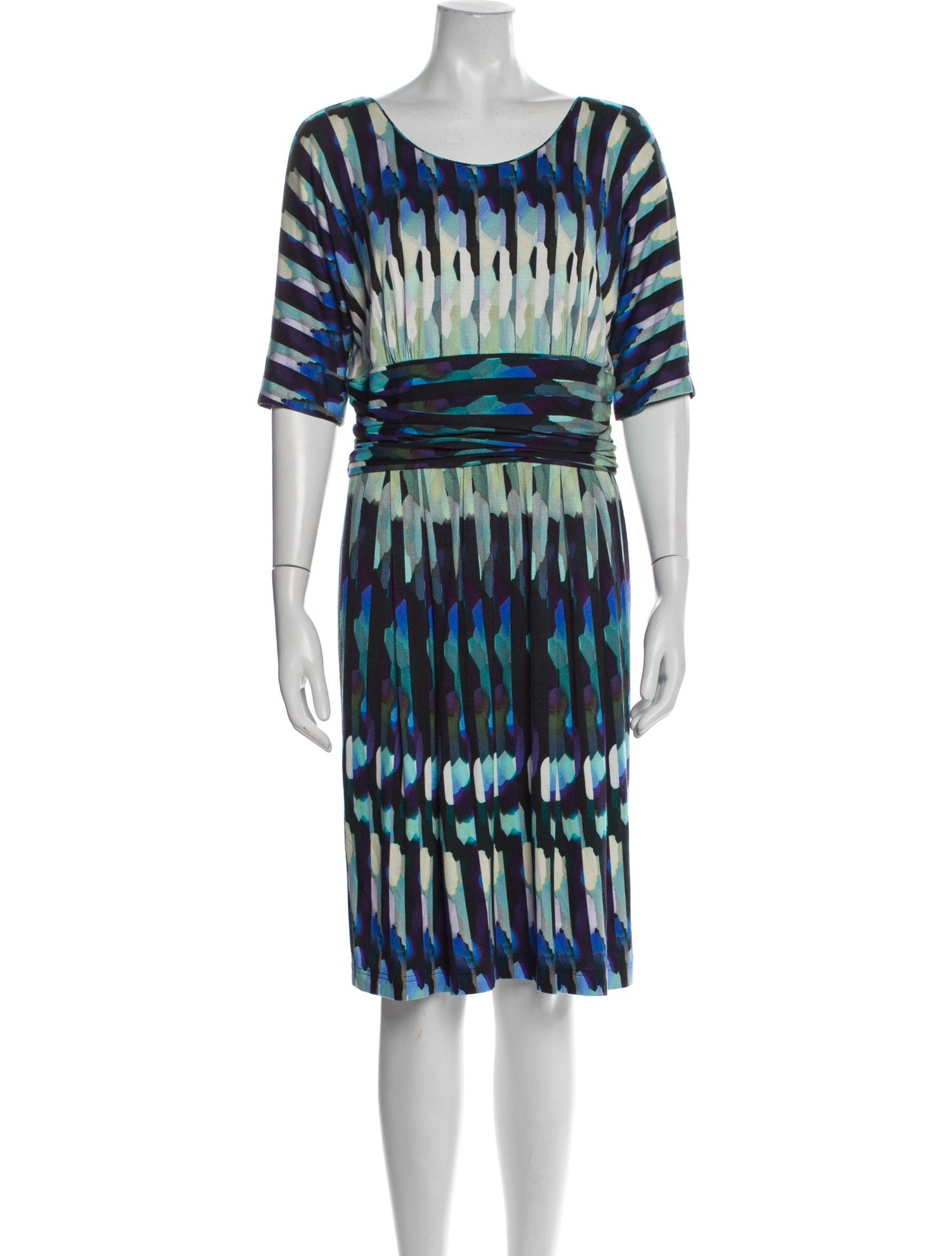Hilton Hollis Printed Knee-Length Dress