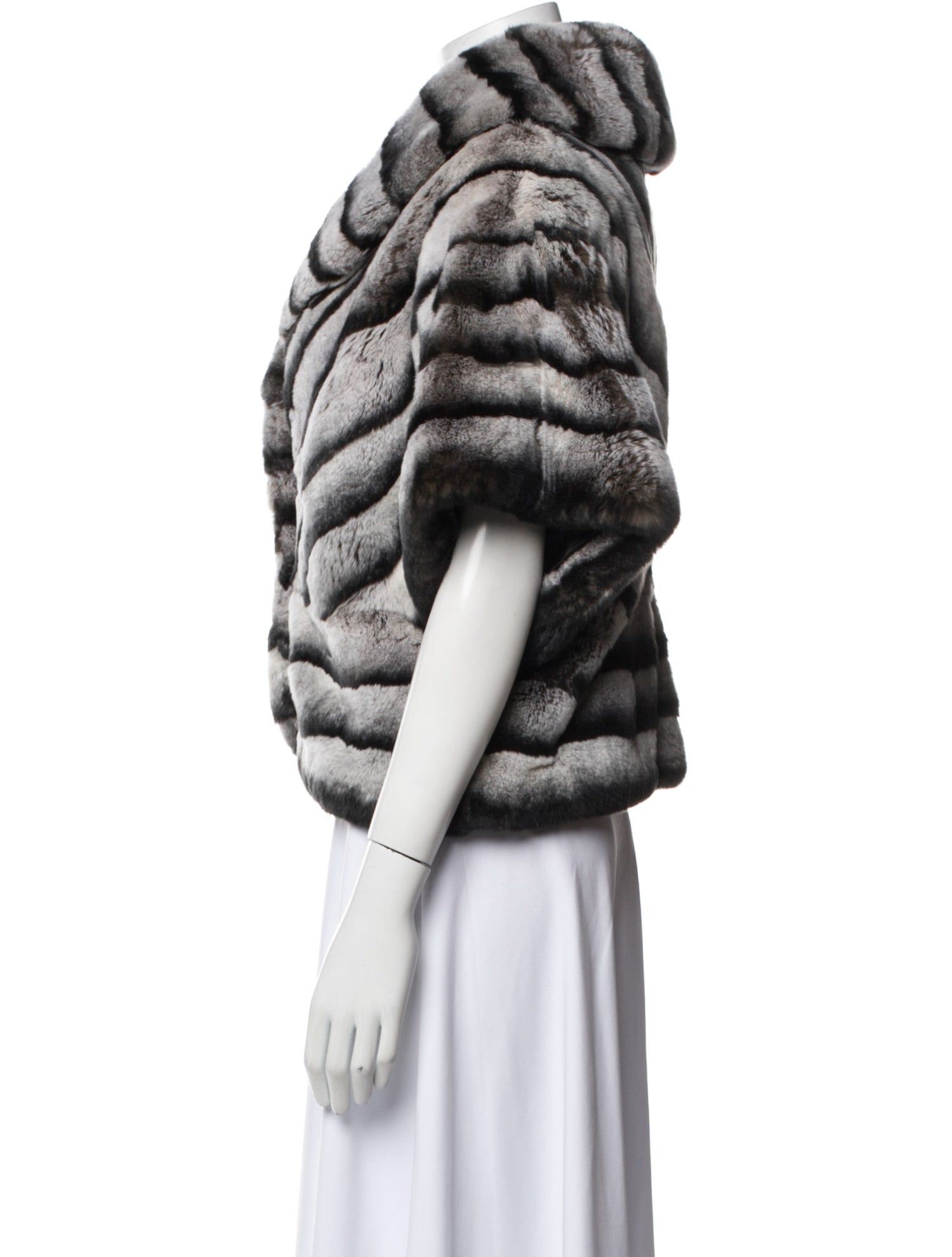Hilton Hollis Printed Fur Jacket