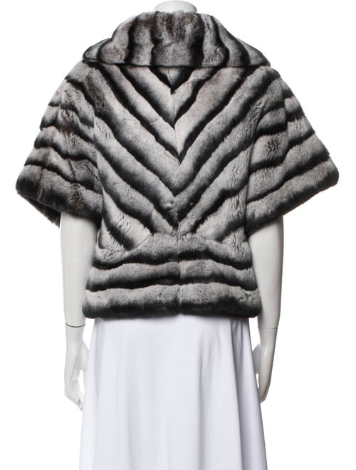 Hilton Hollis Printed Fur Jacket