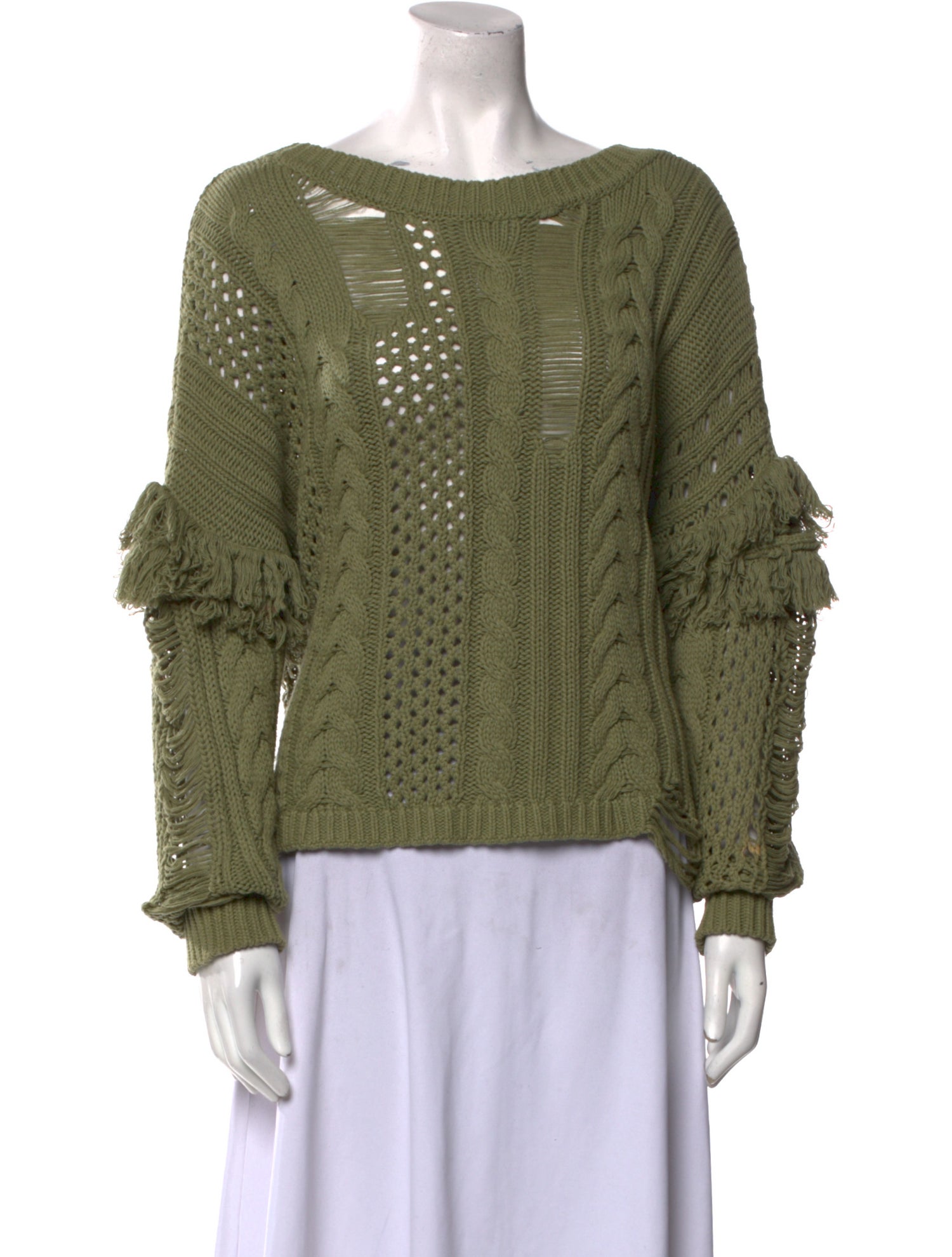 House of Harlow x Revolve Bateau Neckline Sweater