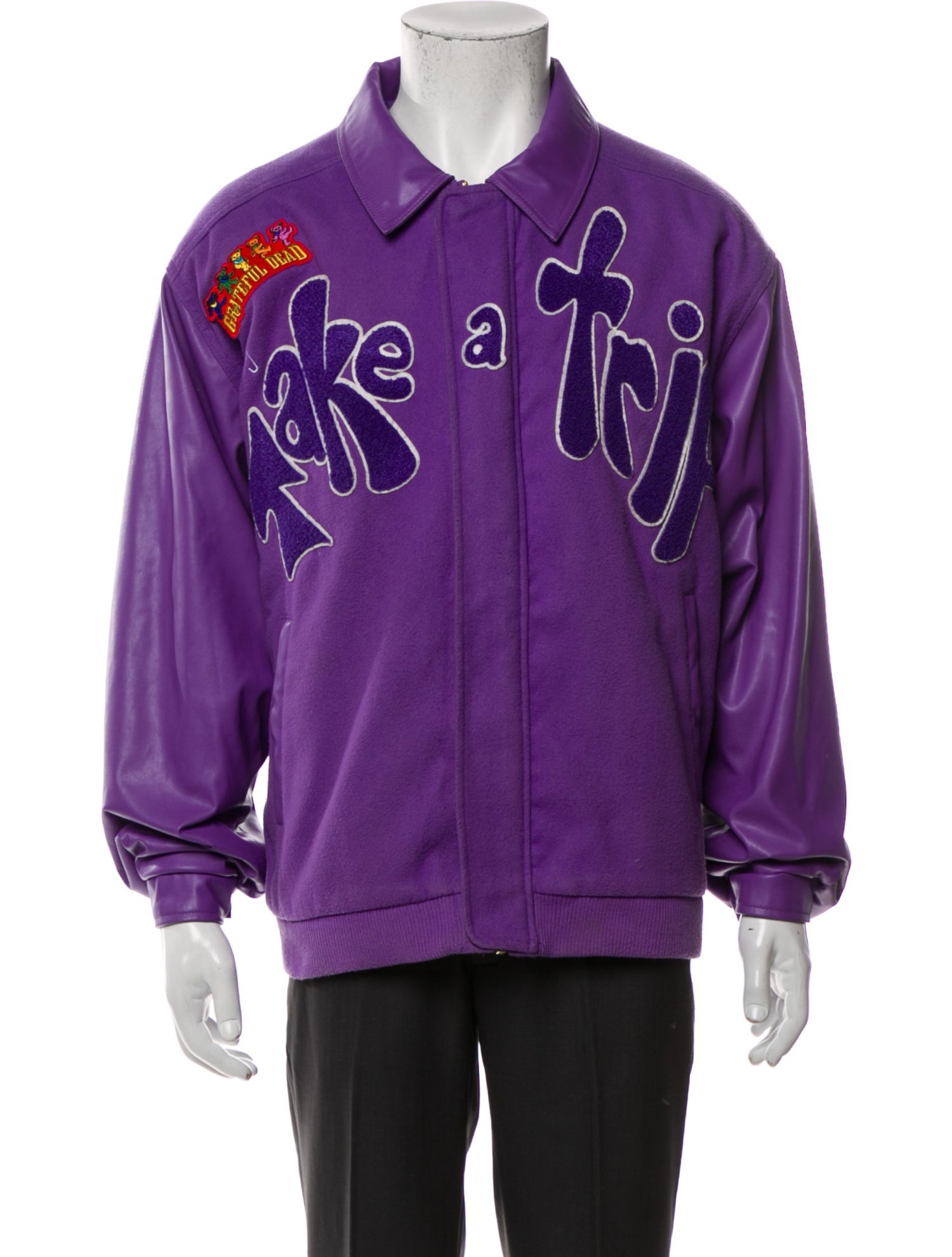 House of Sunny Graphic Print Jacket