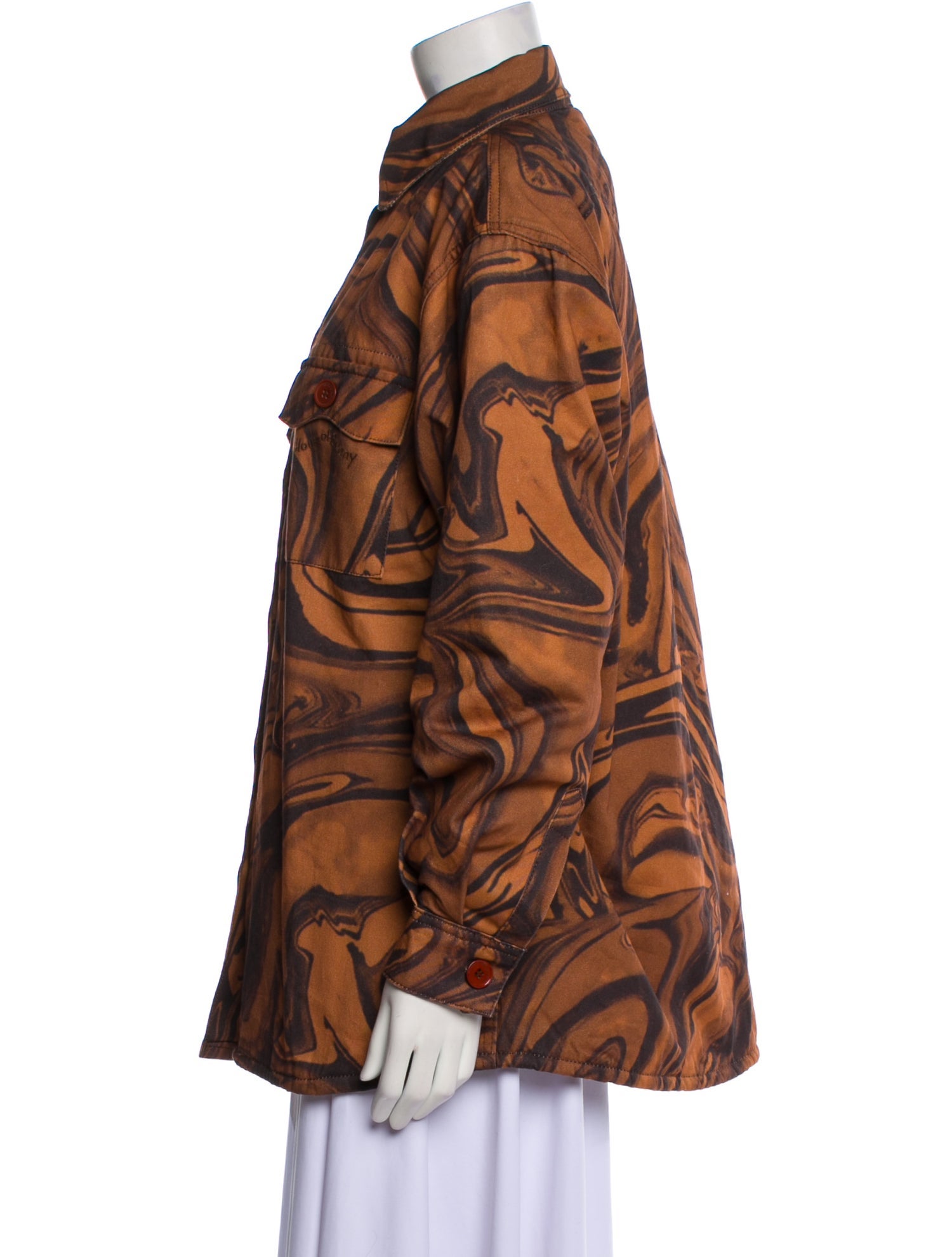 House of Sunny Printed Coat w/ Tags