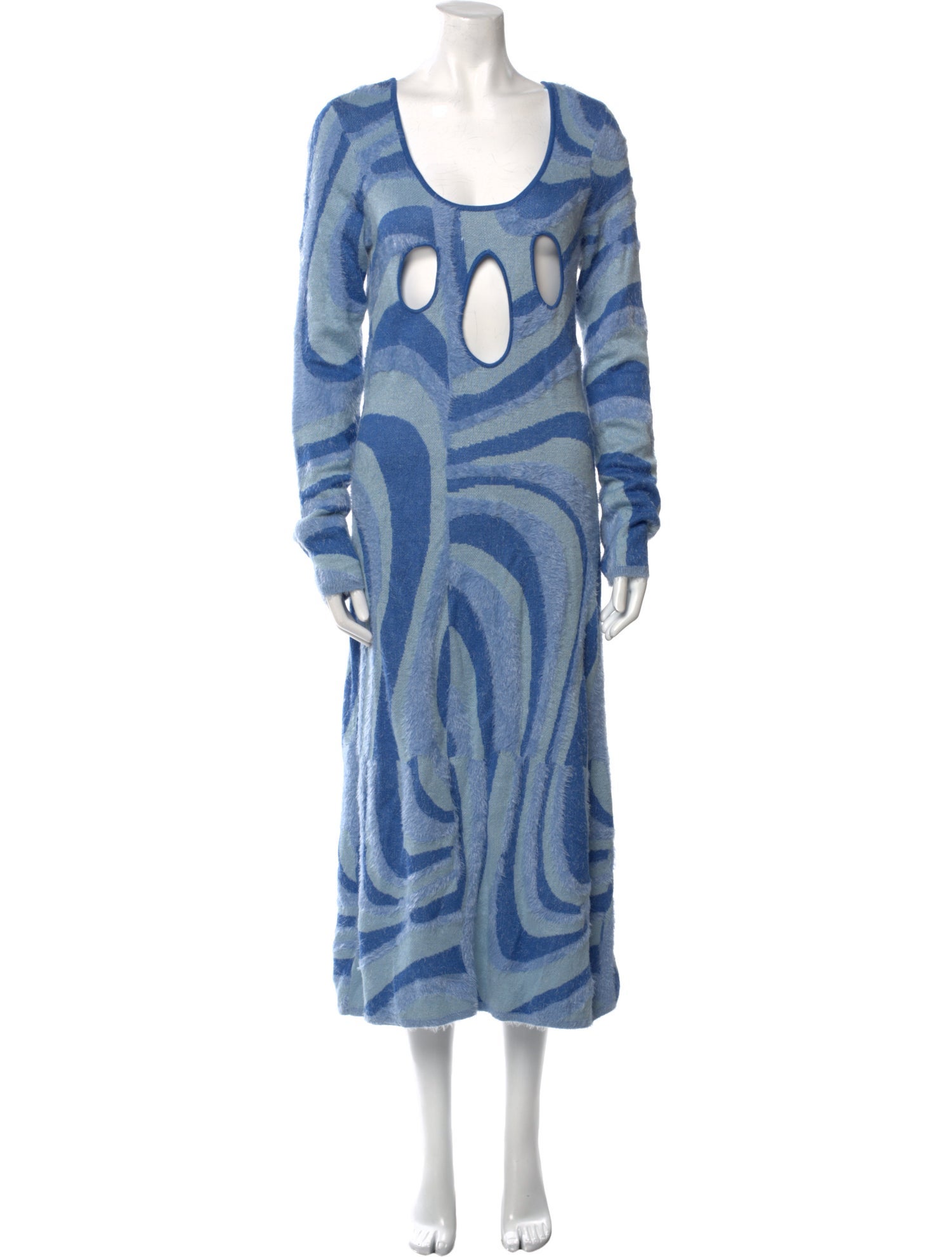 House of Sunny Printed Midi Length Dress