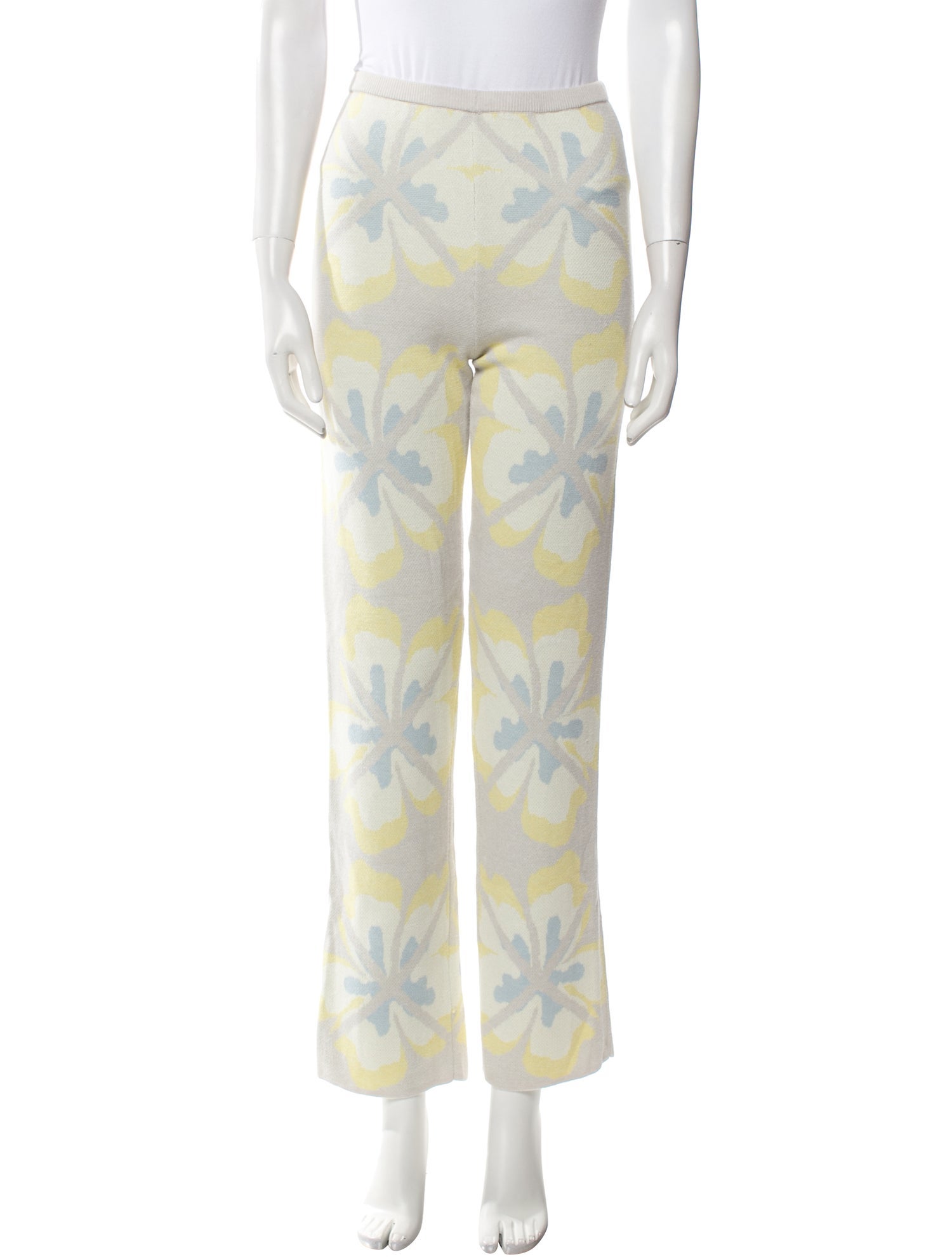 House of Sunny Printed Straight Leg Pants