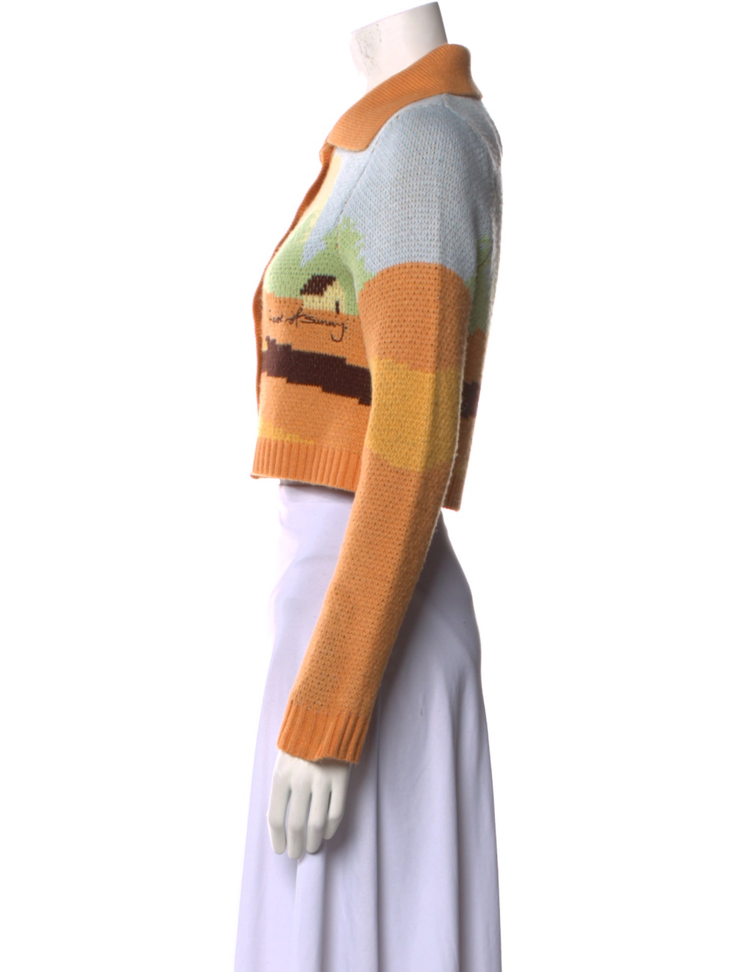 House of Sunny Printed Sweater