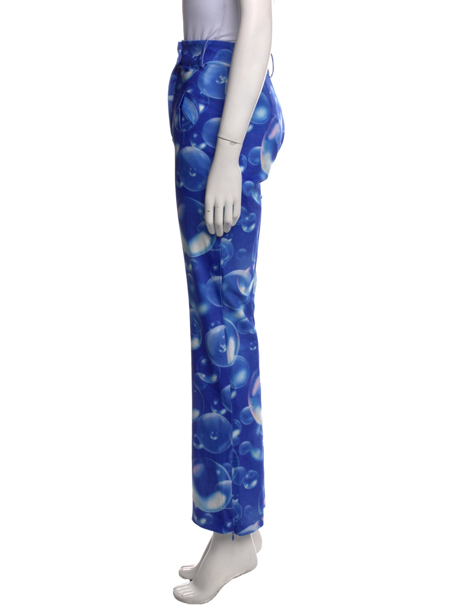 House of Sunny Printed Wide Leg Pants