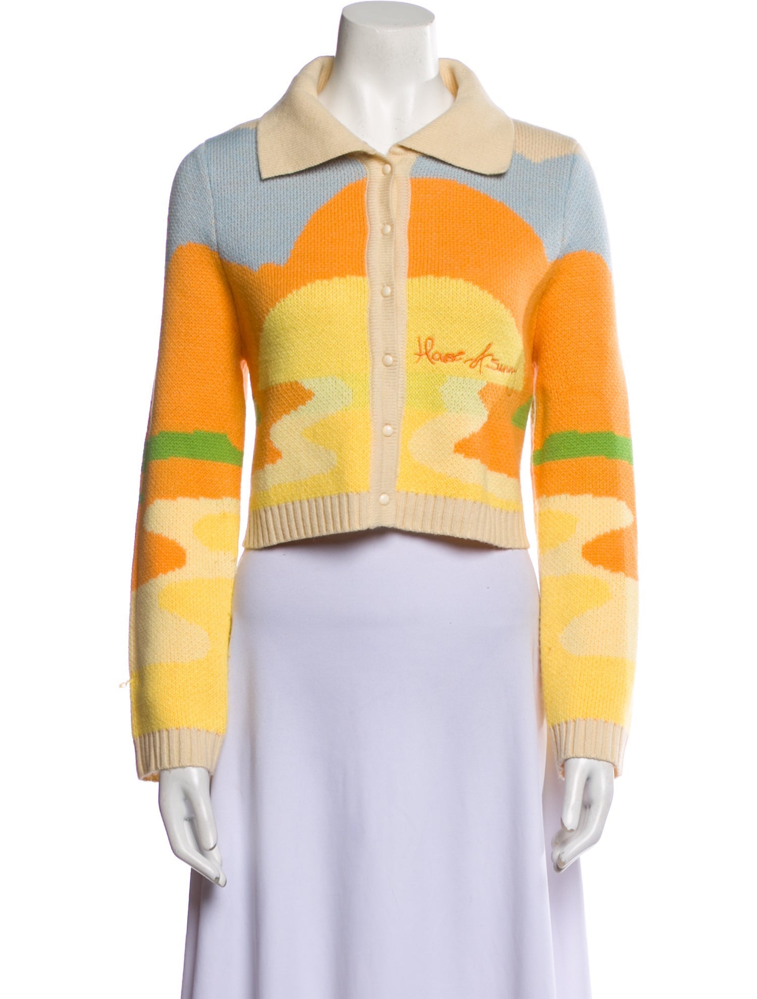 House of Sunny Printed Sweater