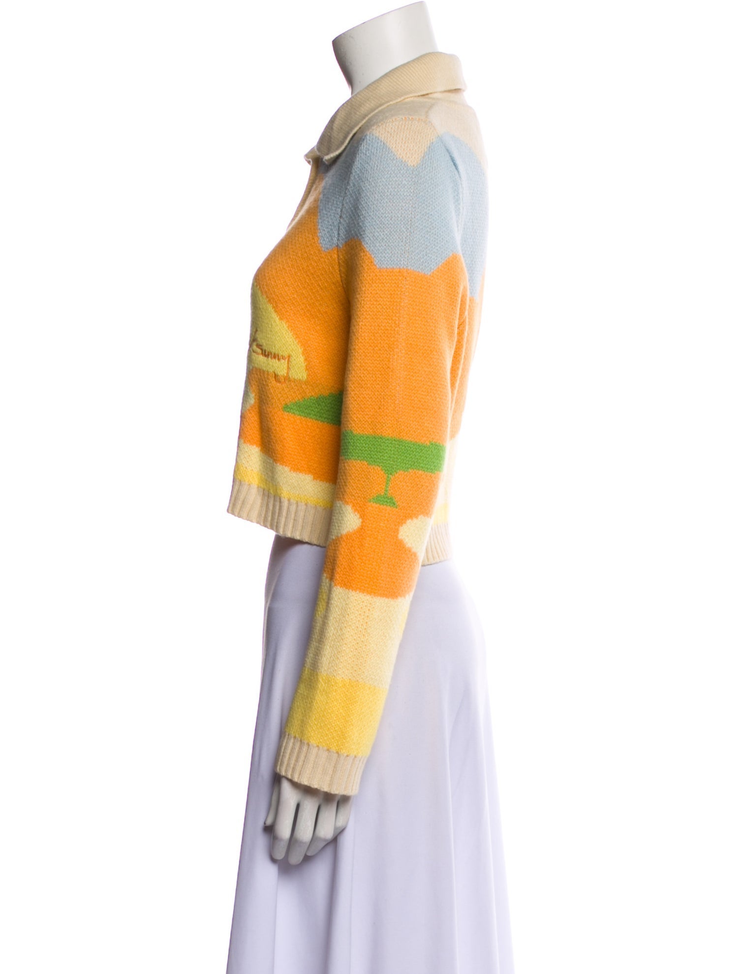 House of Sunny Printed Sweater