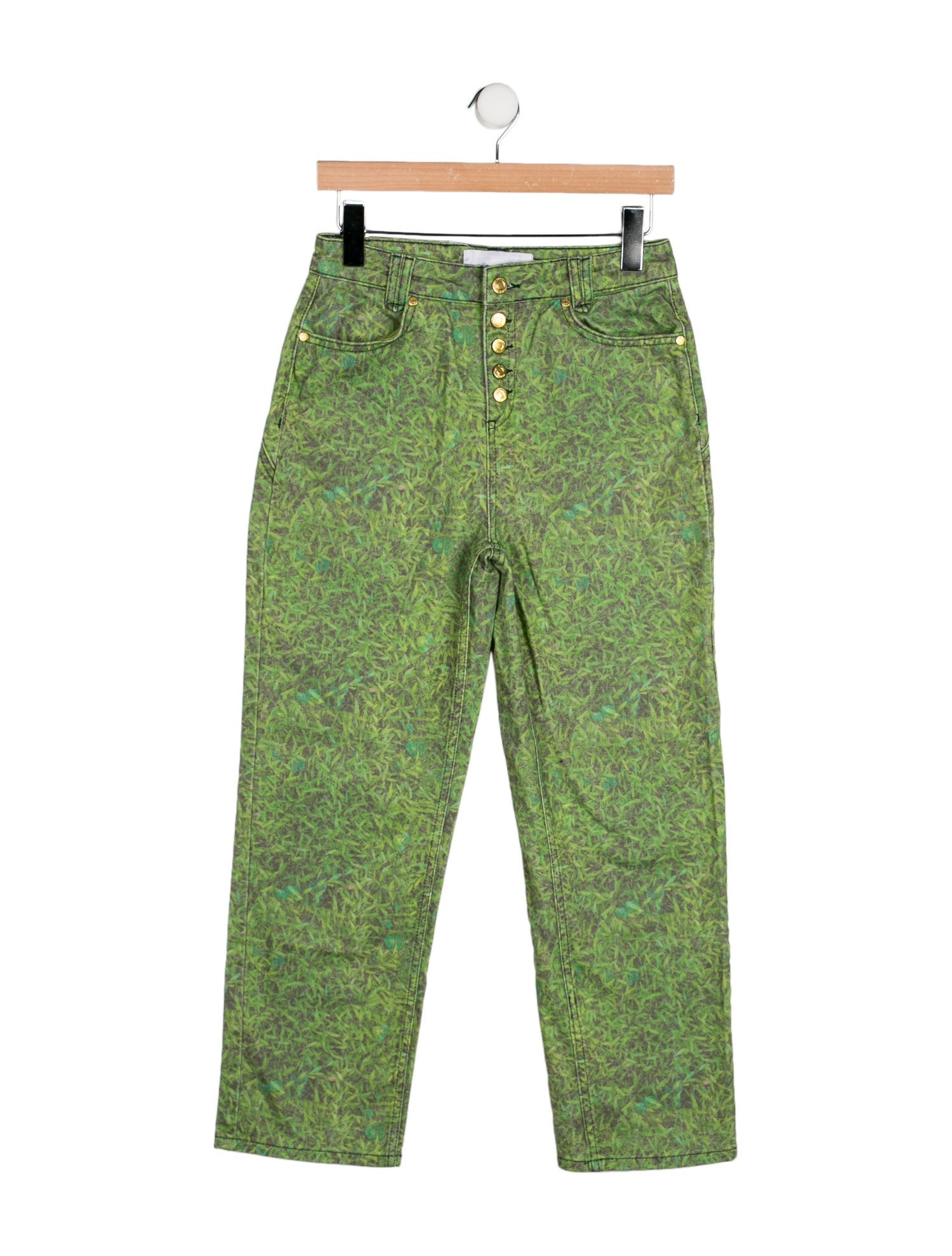 House of Sunny Mid-Rise Straight Leg Jeans