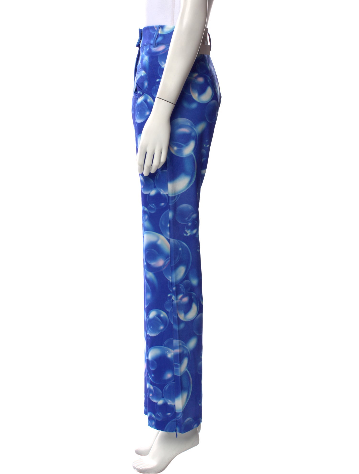 House of Sunny Printed Wide Leg Pants