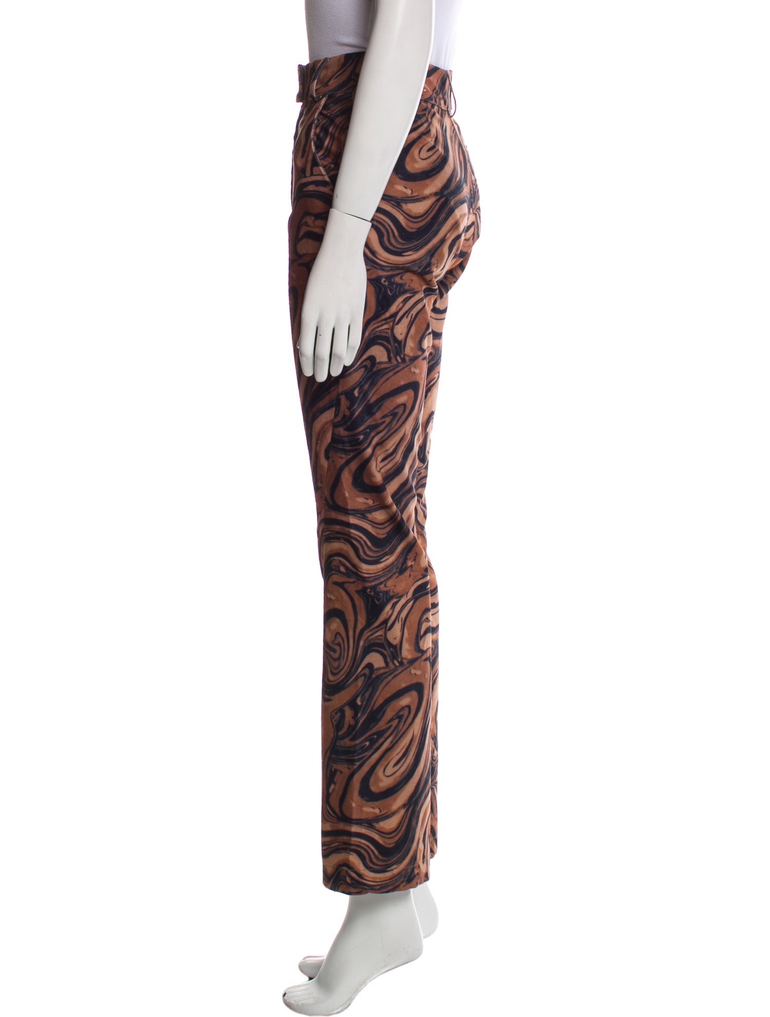 House of Sunny Printed Straight Leg Pants